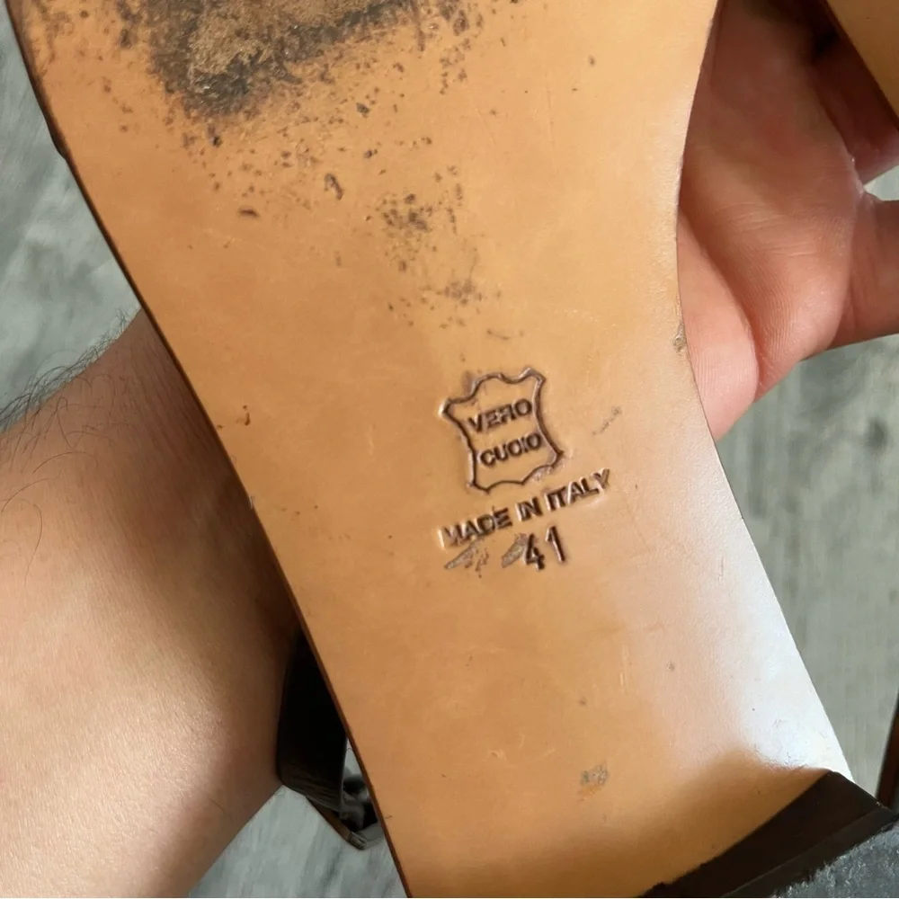 Jil Sander Leather Sandals - Picture 7 of 7